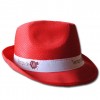 Sombrero de Polipropileno estilo Tirolés personalizado Color Rojo