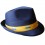 Sombrero de Polipropileno estilo Tirolés promocional Color Azul