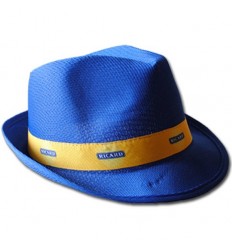 Sombrero de Polipropileno estilo Tirolés para merchandising Color Azul Claro