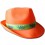 Sombrero de Polipropileno estilo Tirolés para empresas Color Naranja