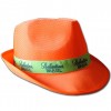 Sombrero de Polipropileno estilo Tirolés para empresas Color Naranja