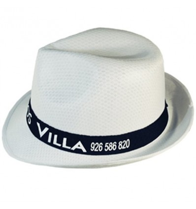 Sombrero de Polipropileno estilo Tirolés para regalo corporativo Color Blanco
