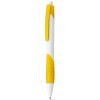 Bolígrafo con clip y antideslizante merchandising Color Amarillo