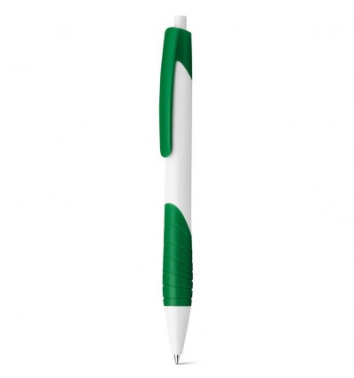Bolígrafo con clip y antideslizante para publicidad Color Verde