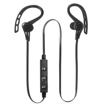 Auriculares Bluetooth con Funda personalizada Color Negro