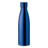 Botella de acero inoxidable al vacío de cobre 500 ml barata Color Azul