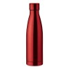 Botella de acero inoxidable al vacío de cobre 500 ml promocional Color Rojo