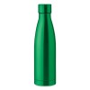 Botella de acero inoxidable al vacío de cobre 500 ml para eventos Color Verde