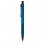 Bolígrafo Metálico con Puntera Antideslizante Personalizado Color Azul