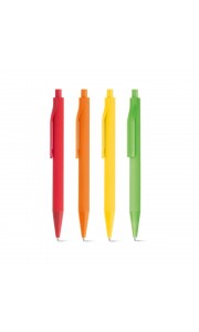 Bolígrafo de Color con Acabado de Goma