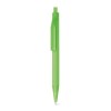 Bolígrafo de Color con Acabado de Goma promocional Color Verde Claro