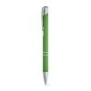 Bolígrafo Publicidad con Acabado en Goma para empresas Color Verde Claro