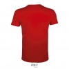 Camiseta ajustada de algodón Sol's Regent Fit 150 Color Rojo Vista Posterior