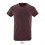 Camiseta ajustada de algodón Sol's Regent Fit 150 para personalizar Color Burdeos Jaspeado Vista Frontal