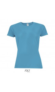 Camiseta mujer transpirable para deporte Sol's Sporty 140