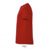 Camiseta para niños 100% algodón Sol's Regent Fit 150 Color Rojo Vista Lateral