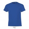 Camiseta para niños 100% algodón Sol's Regent Fit 150 merchandising Color Azul Royal Vista Frontal