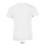 Camiseta blanca para niños 100% algodón Sol's Regent Fit 150 Color Blanco Vista Posterior