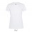 Camiseta blanca entallada para mujer manga corta Sol's Regent 150 de propaganda Color Blanco Vista Frontal