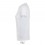 Camiseta blanca entallada para mujer manga corta Sol's Regent 150 Color Blanco Vista Lateral