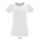 Camiseta blanca de mujer 100% algodón Sol's Regent Fit 150 para empresas Color Blanco Vista Frontal