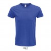 Camiseta de algodón biológico Sol's Epic 140 promocional Color Azul Royal Vista Frontal