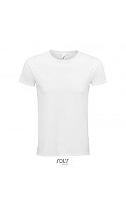 Camiseta blanca de algodón biológico Sol's Epic 140