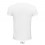 Camiseta blanca de algodón biológico Sol's Epic 140 Color Blanco Vista Posterior