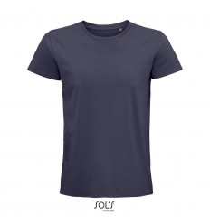 Camiseta de algodón punto liso Sol's Pioneer 175 promocional Color Gris Ratón Vista Frontal