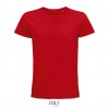 Camiseta de algodón punto liso Sol's Pioneer 175 para publicidad Color Rojo Vista Frontal