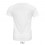Camiseta blanca infantil de algodón punto liso Sol's Pioneer 175 Color Blanco Vista Posterior