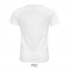 Camiseta blanca infantil de algodón punto liso Sol's Pioneer 175 Color Blanco Vista Posterior