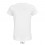 Camiseta blanca mujer de algodón biólogico Sol's Pioneer 175 Color Blanco Vista Posterior
