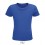 Camiseta niños de algodón tacto suave Sol's Crusader 150 promocional Color Azul Royal Vista Frontal