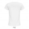 Camiseta blanca mujer de algodón punto liso Sol's Crusader 150 Color Blanco Vista Posterior