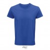 Camiseta de algodón de corte ajustado Sol's Crusader 150 merchandising Color Azul Royal Vista Frontal