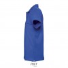 Polo de algodón manga corta Sol's Spring II 210 Color Azul Royal Vista Lateral