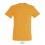 Camiseta mejor calidad-precio de algodón Sol's Regent 150 para empresas Color Albaricoque Vista Frontal