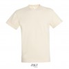 Camiseta mejor calidad-precio de algodón Sol's Regent 150 Color Natural Vista Frontal