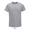 Camiseta mejor calidad-precio de algodón Sol's Regent 150 Color Gris Puro Vista Frontal