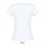 Camiseta blanca económica algodón de mujer Sol's Miss 150 Color Blanco Vista Posterior