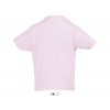 Camiseta niña de algodón ringspun Sol's Imperial 190 Color Rosa Medio Vista Posterior