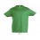 Camiseta niña de algodón ringspun Sol's Imperial 190 promocional Color Verde Vista Frontal