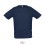 Camiseta transpirable para deporte Sol's Sporty 140 merchandising Color Azul Marino Vista Frontal