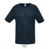 Camiseta transpirable para deporte Sol's Sporty 140 para eventos Color Azul Petróleo Vista Frontal