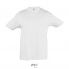 Camiseta niño mejor calidad-precio manga corta Sol's Regent 150 merchandising Color Ceniza Vista Frontal