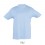 Camiseta niño mejor calidad-precio manga corta Sol's Regent 150 para publicidad promocional Color Azul Cielo Vista Frontal
