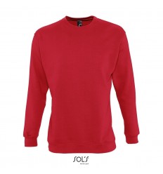 Sudadera con felpa perchada Sol's New Supreme 280 merchandising Color Rojo Vista Frontal