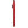 Bolígrafo de paja de trigo y ABS con clip para empresas Color Rojo