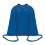 Mochila de Algodón con Cordones de color para eventos Color Azul Royal